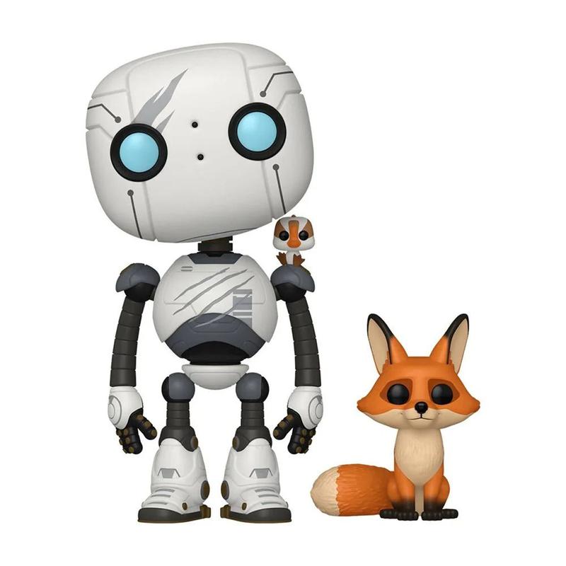 激レアG-RAP THE STUDIO THE FRANK & THE BOMB Funko Pop! The Wild Robot Roz With Fink E Brightbill 1794 - Funko